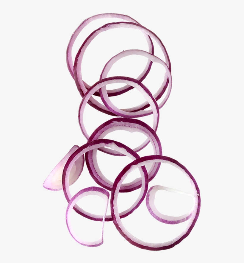 Onions Garlic - Red Onion Sliced Png, transparent png download