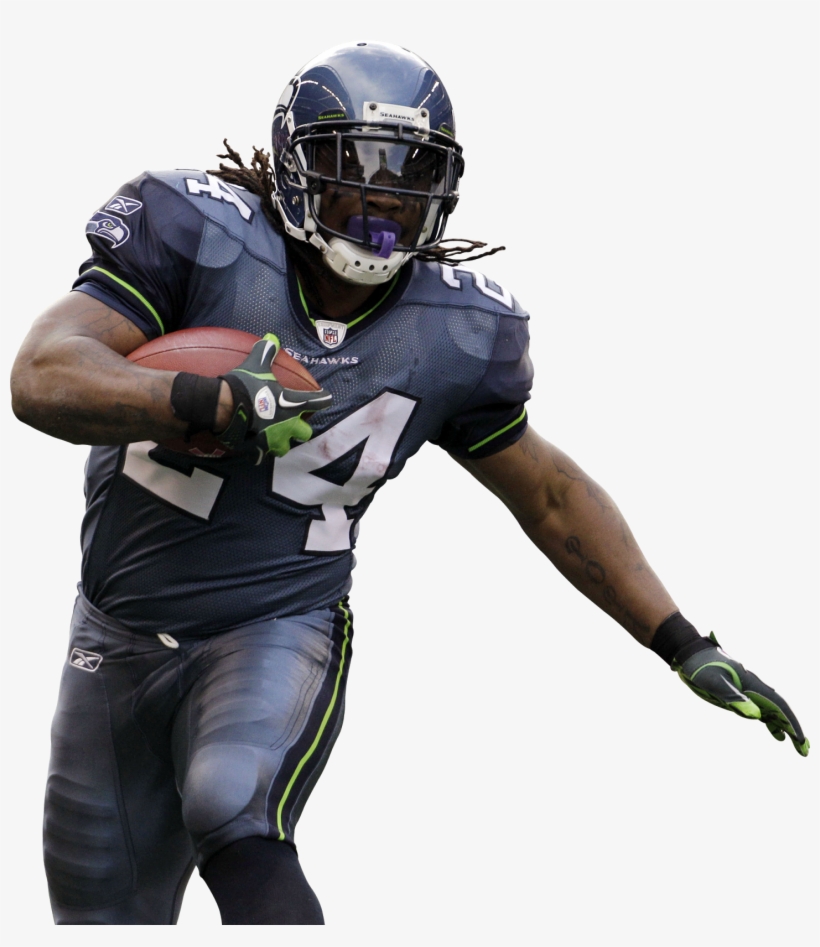 Marshawn Lynch Retires After Nine Seasons - Marshawn Lynch Transparent Background, transparent png download