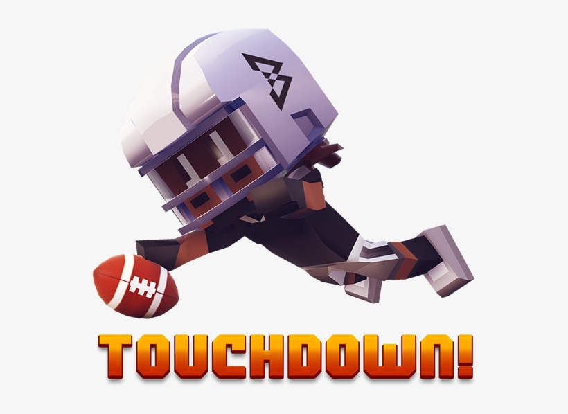 Marshawn Lynch Blocky Football Messages Sticker-7 - Marshawn Lynch Blocky Football, transparent png download