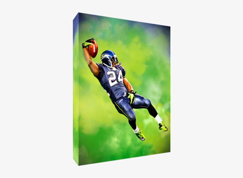 Art-wrench - Com - Marshawn Lynch Wallpaper Seahawks, transparent png download