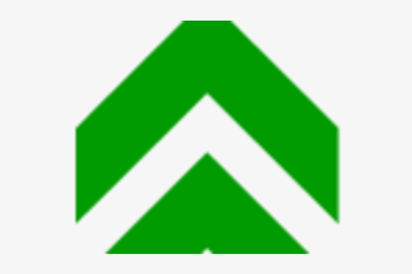 Green-arrows - Triangle, transparent png download