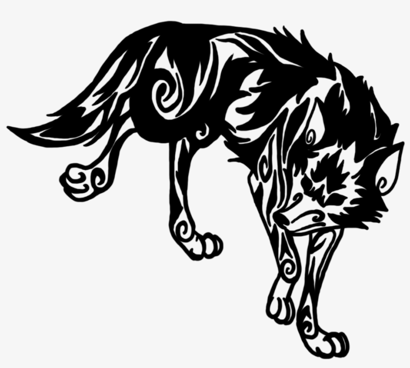 Tribal Wolf 1 By Chos N One-d6bdk2s2 - Animal Jam Clans, transparent png download