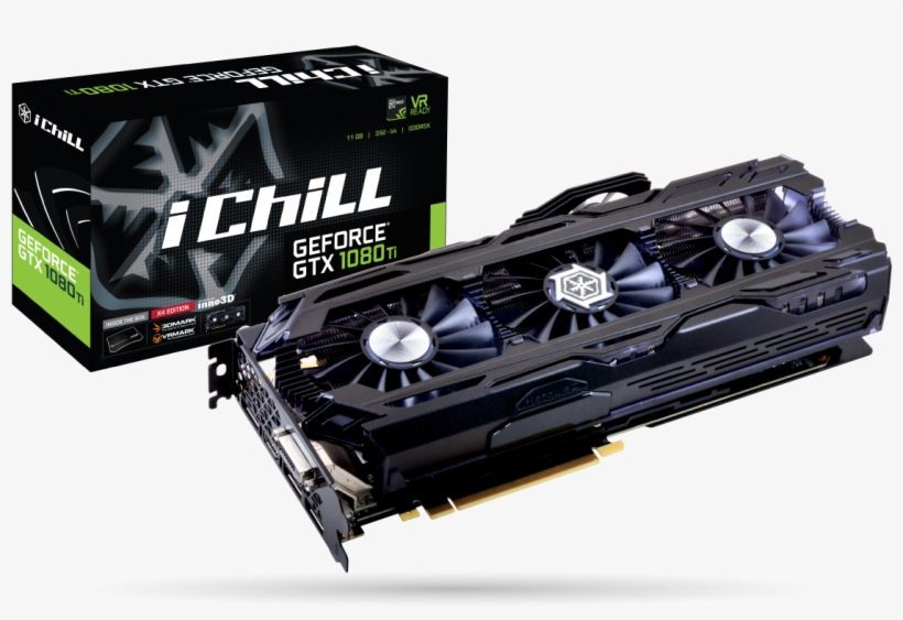 Inno3d Ichill Geforce Gtx 1070 Ti X3 V2, transparent png download