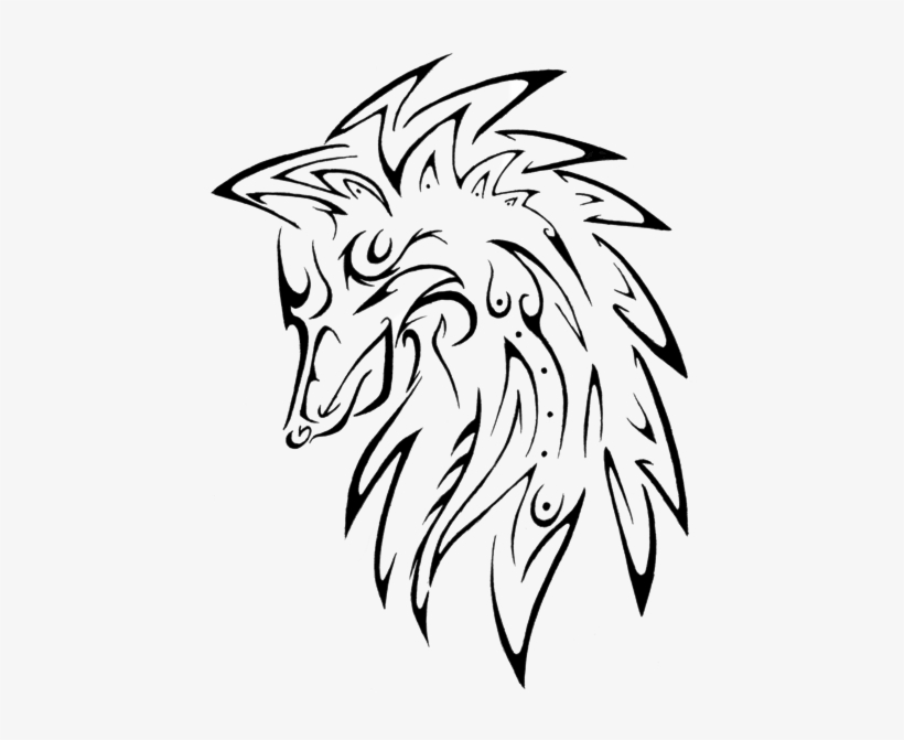 Share This Article - Wolf Drawings Tattoo, transparent png download