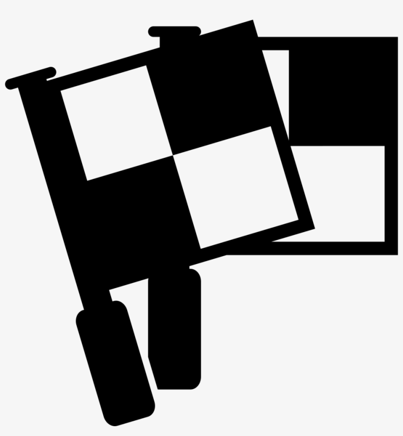 Checkered Flags - - Flag, transparent png download