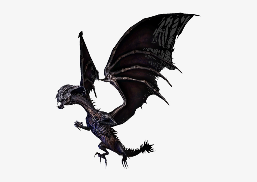 Creature Dragon - Hunted The Demon's Forge Dragon, transparent png download