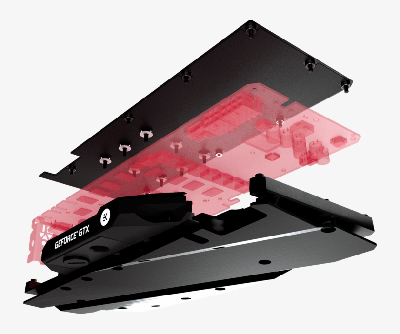 Ek-ac Geforce Gtx - Ekwb Liquid Cooling Ekwb Ek Fluid Gaming A240g Complete, transparent png download