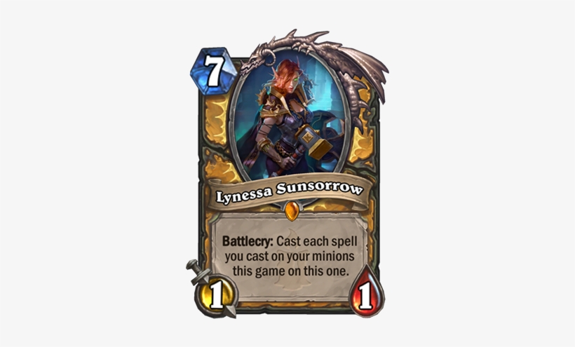 Lynessa Sunsorrow - One Night In Karazhan Curator, transparent png download