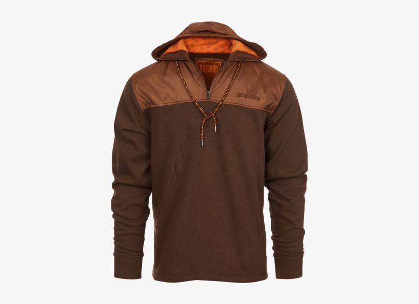 Hearthstone Half-zip Hooded Pullover - Sweater, transparent png download