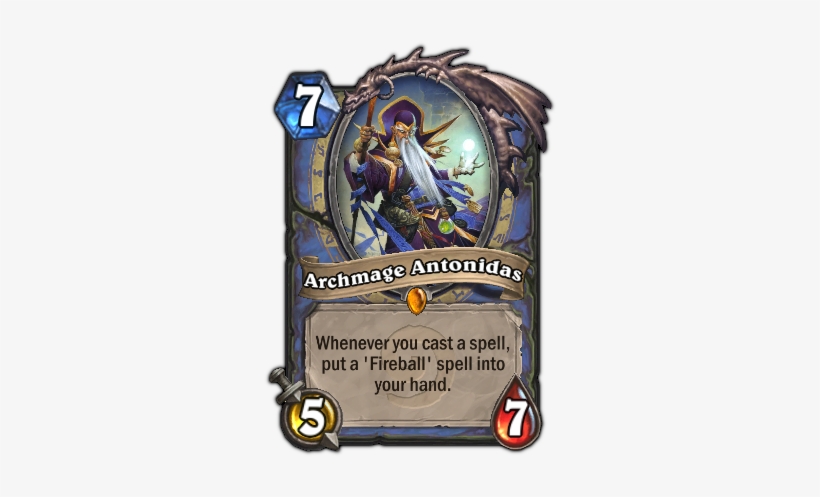 Archmageantonidus - Antonidas Hearthstone, transparent png download