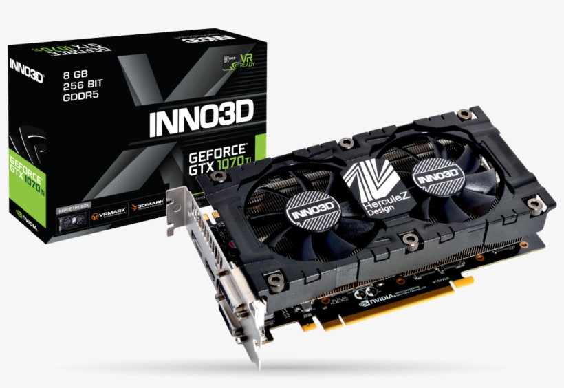 Inno3d Geforce Gtx 1070 Ti, transparent png download