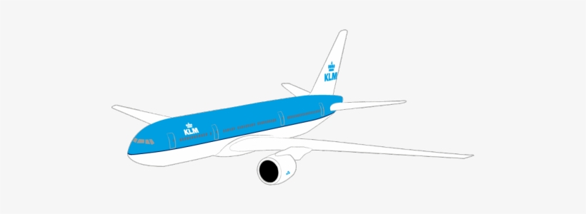Image Description - Klm Boeing 777 Png, transparent png download