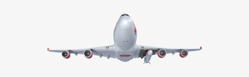 Cosmic Girl Boeing 747 Carrying A Launcherone Rocket - Airbus A380, transparent png download