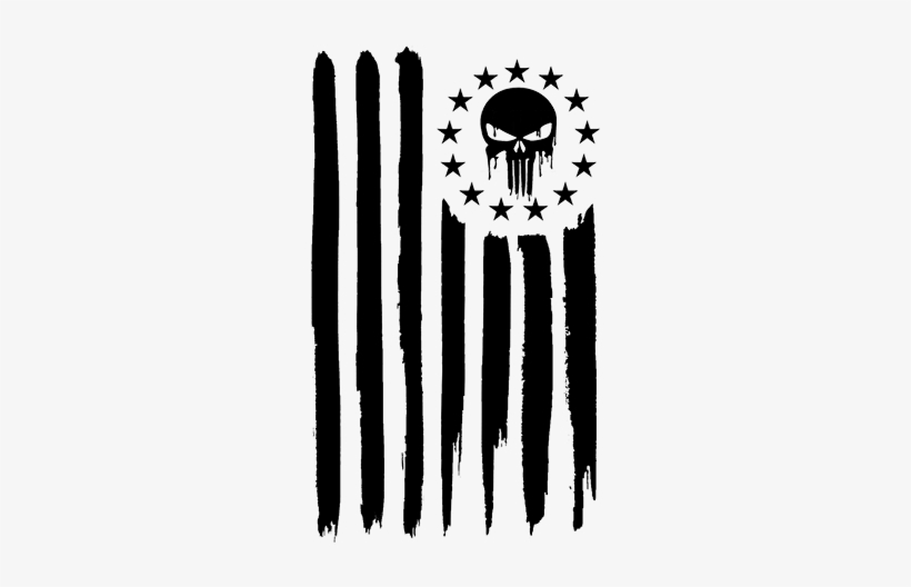 Punisher Flag Punisher Skull Flag Png Image Transparent Png Free Download On Seekpng