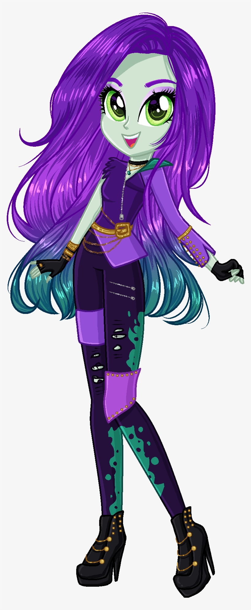 Gihhbloonde, Descendants, Equestria Girls, Equestria - My Little Pony: Equestria Girls, transparent png download