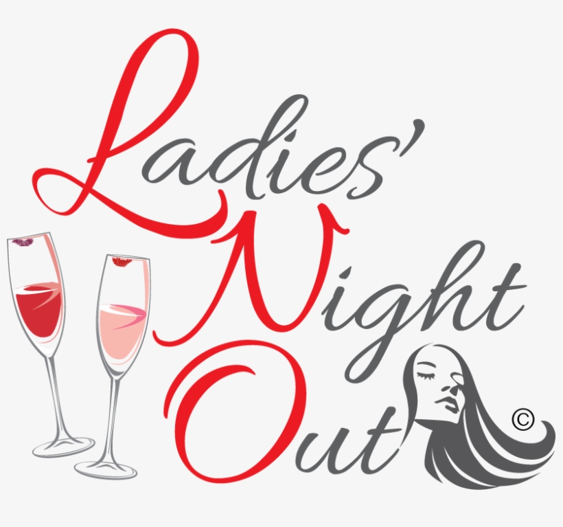 Ladies Night Out Girls Night Out Wedames Things To - Wine Glass, transparent png download