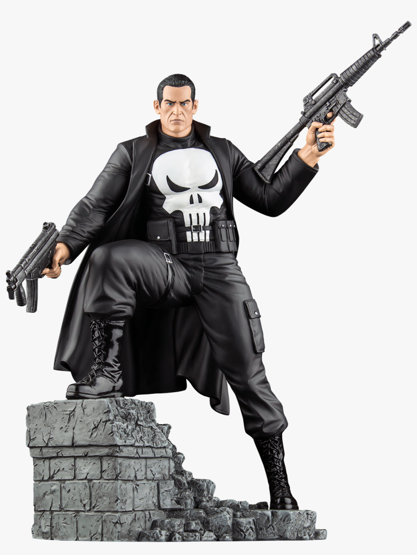 Punisher 1/6th Scale Limited Edition Statue - Punisher Statue, transparent png download