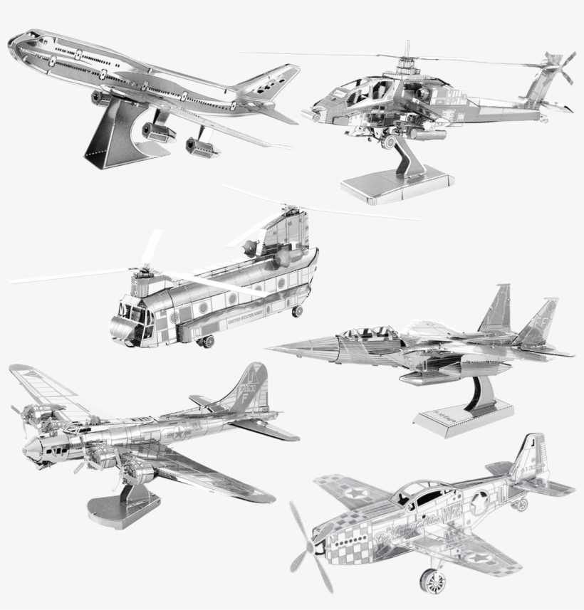 Picture Of Set Boeing - Fascinations Mms091 Metal Earth B-17 Flying Fortress, transparent png download