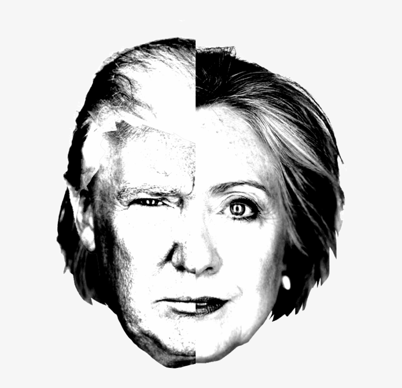 Compare As Propostas De Hillary E Trump - Sketch, transparent png download