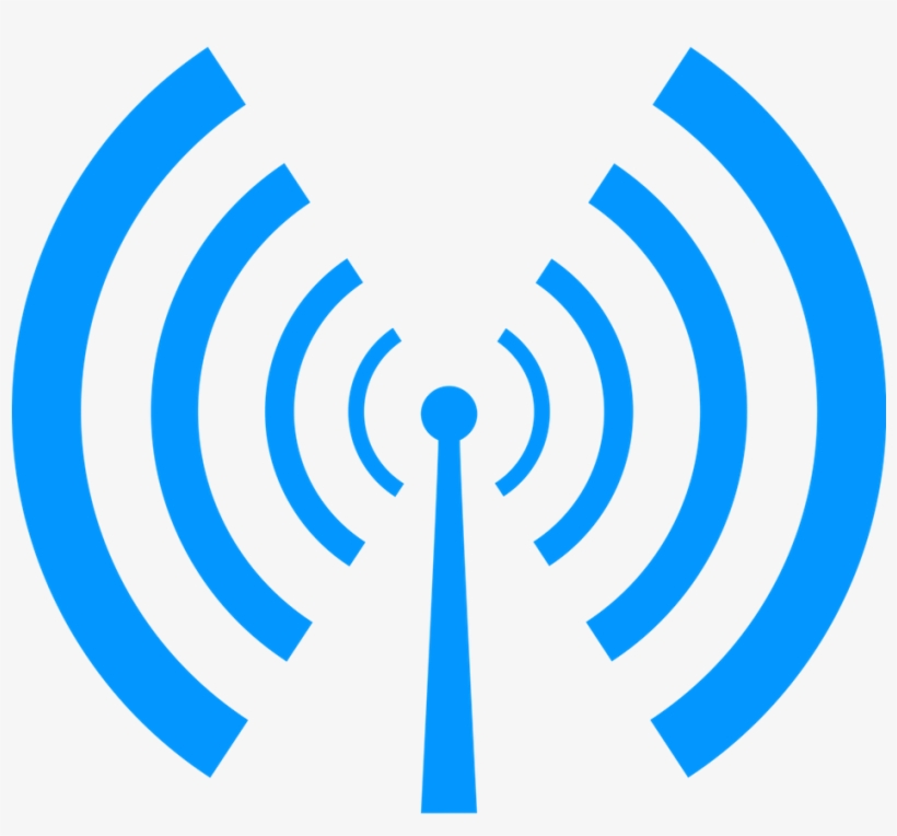 National Broadcast Icon - Used For Radio Waves, transparent png download