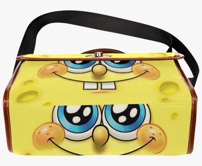 Psylocke Canvas Waterproof Briefcase Business Handbag - 2 Pcs Sponge Bob Spiral Notebook 50 Sheets School Note, transparent png download