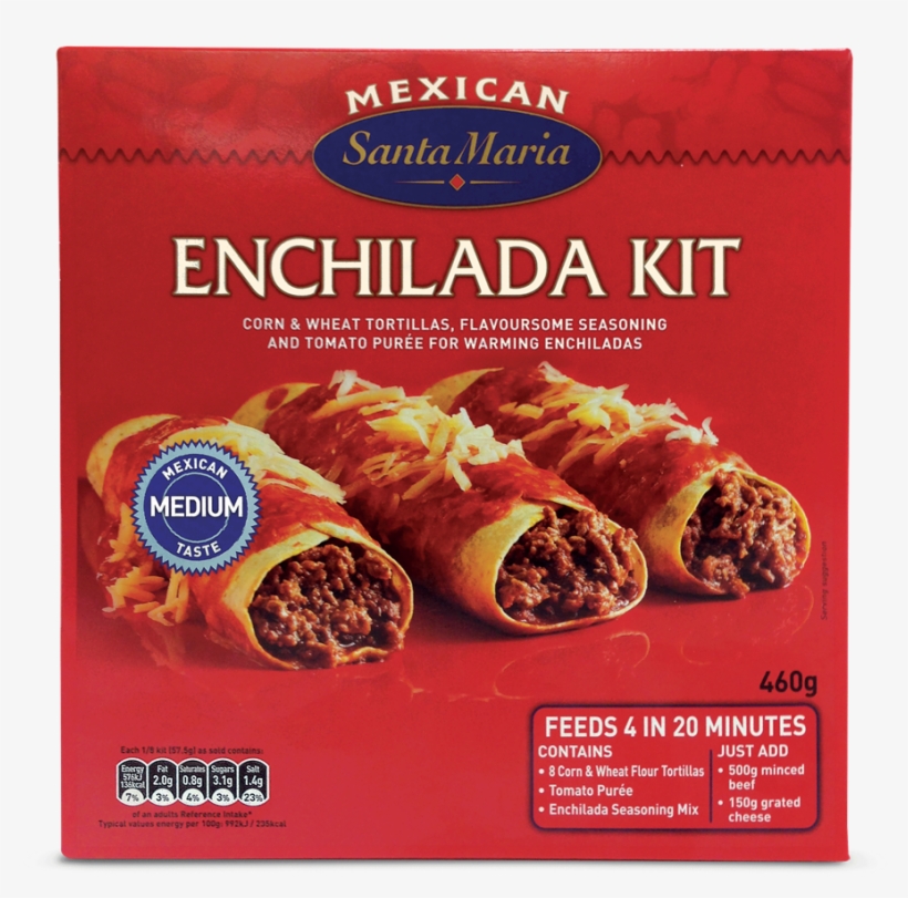 Santa Maria Enchilada Kit 458g, transparent png download