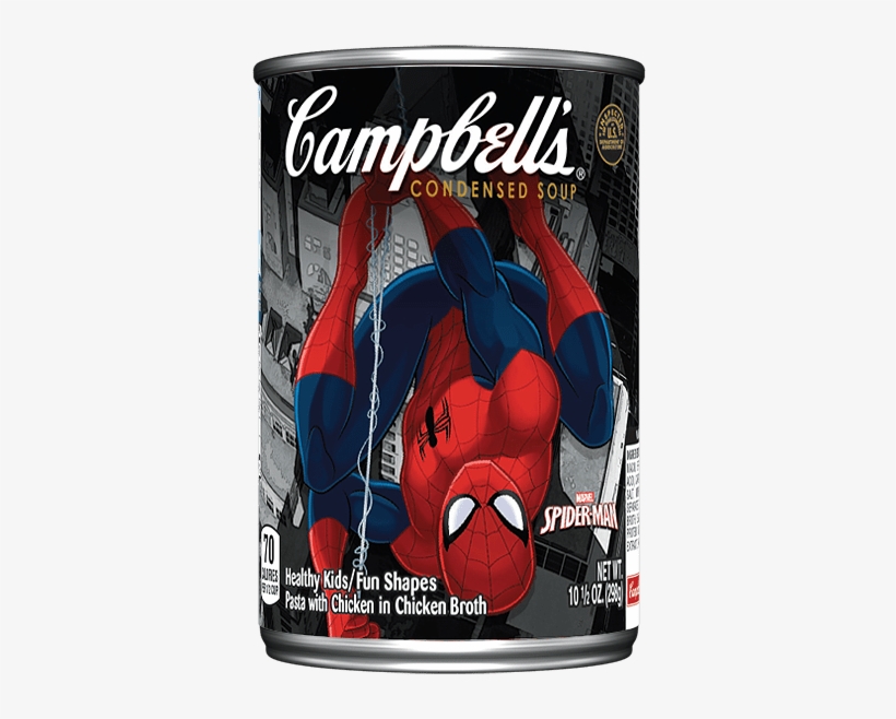 Marvel's Spider Man Ultimate Spider Man Series Campbell - Campbell's Old Fashioned Vegetable Condensed Soup -, transparent png download