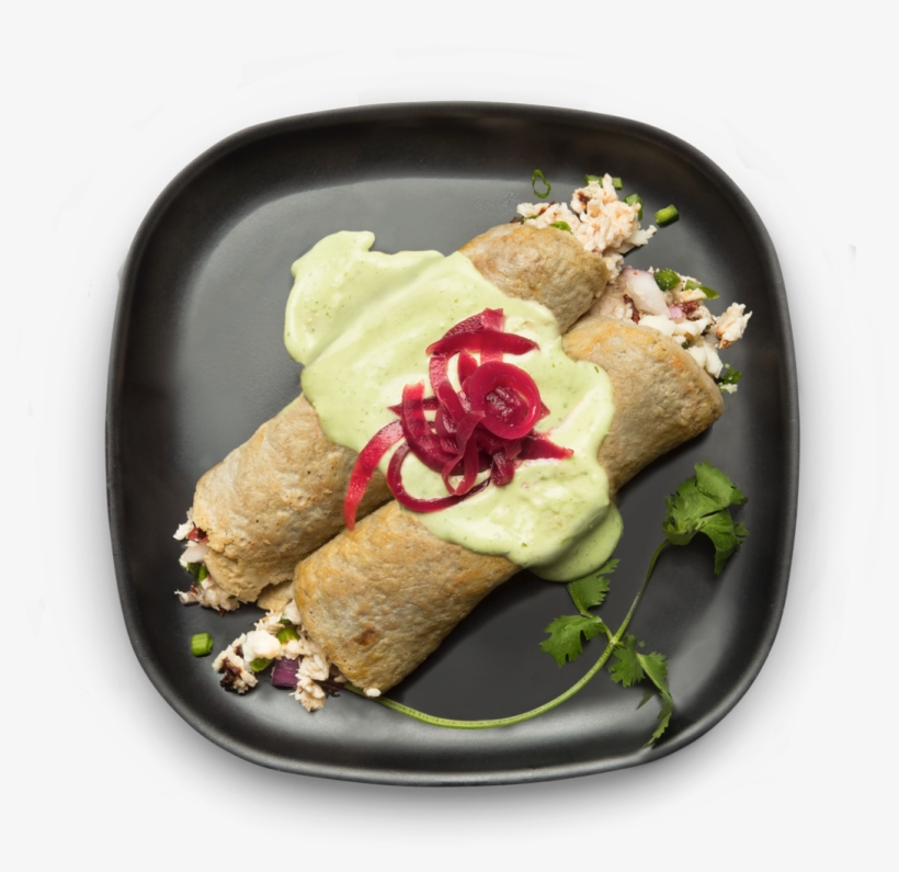 Chicken Chile Enchiladas - Enchilada, transparent png download