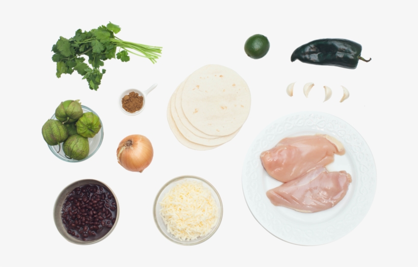 Chicken & Black Bean Enchiladas With Roasted Salsa - Superfood, transparent png download
