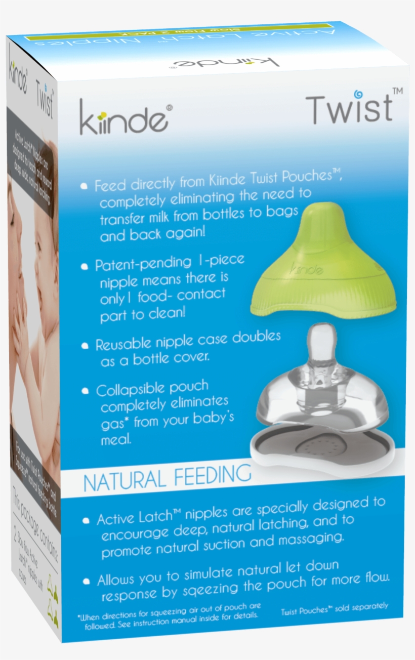 Twist Active-latch Nipple - Latch, transparent png download