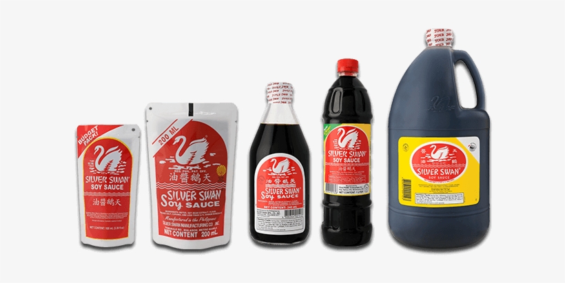 Silver Swan Soy Sauce Sizes, transparent png download