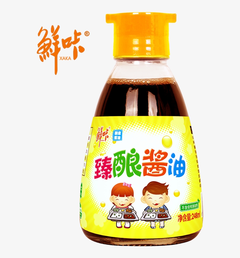 Non Additives Top Quality Light Soy Sauce For Children - Bottle, transparent png download