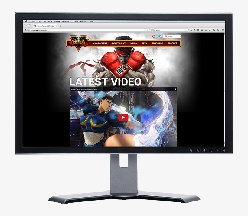 The Street Fighter Website - The Street Fighter, transparent png download
