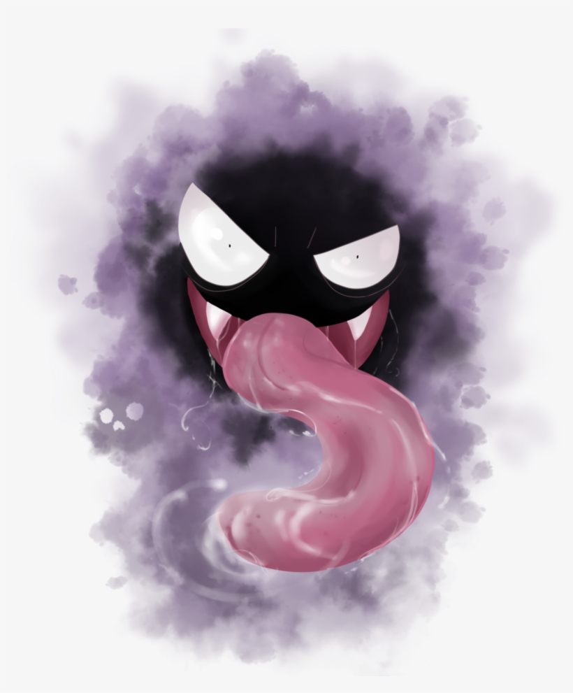 Gastly Used Lick By Thefredricus, transparent png download
