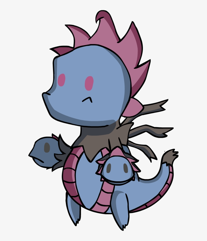 Haunter Drawing Chibi Pink - Hydreigon Baby, transparent png download