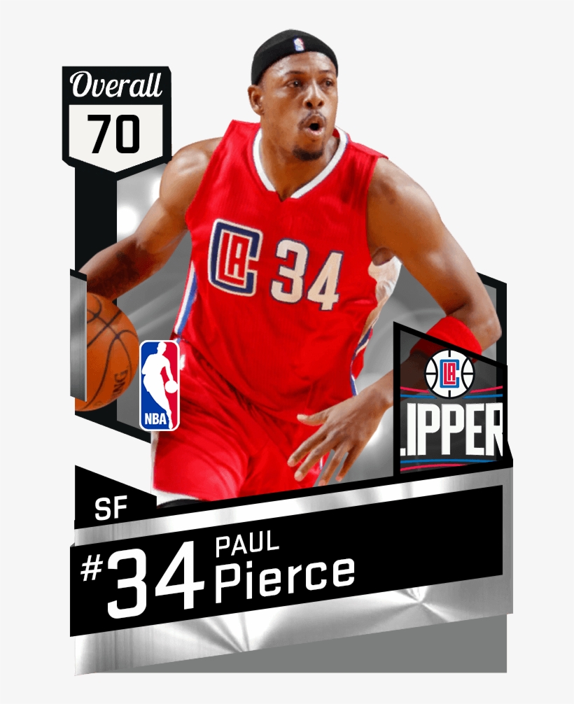 Paul Pierce - Nba 2k17 Silver Players, transparent png download