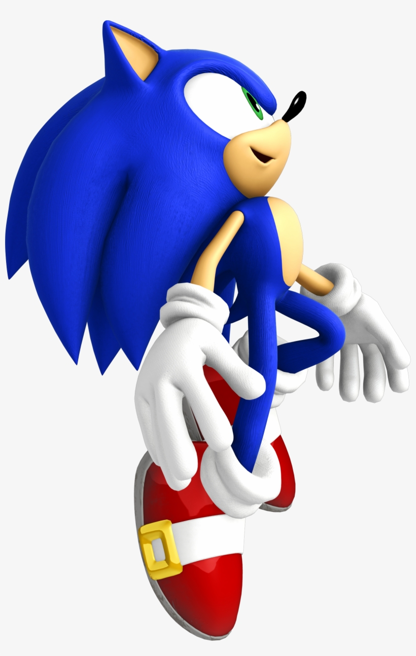 Sonic The Hedgehog 4 Episode1 Hd - Sonic The Hedgehog Jumping, transparent png download