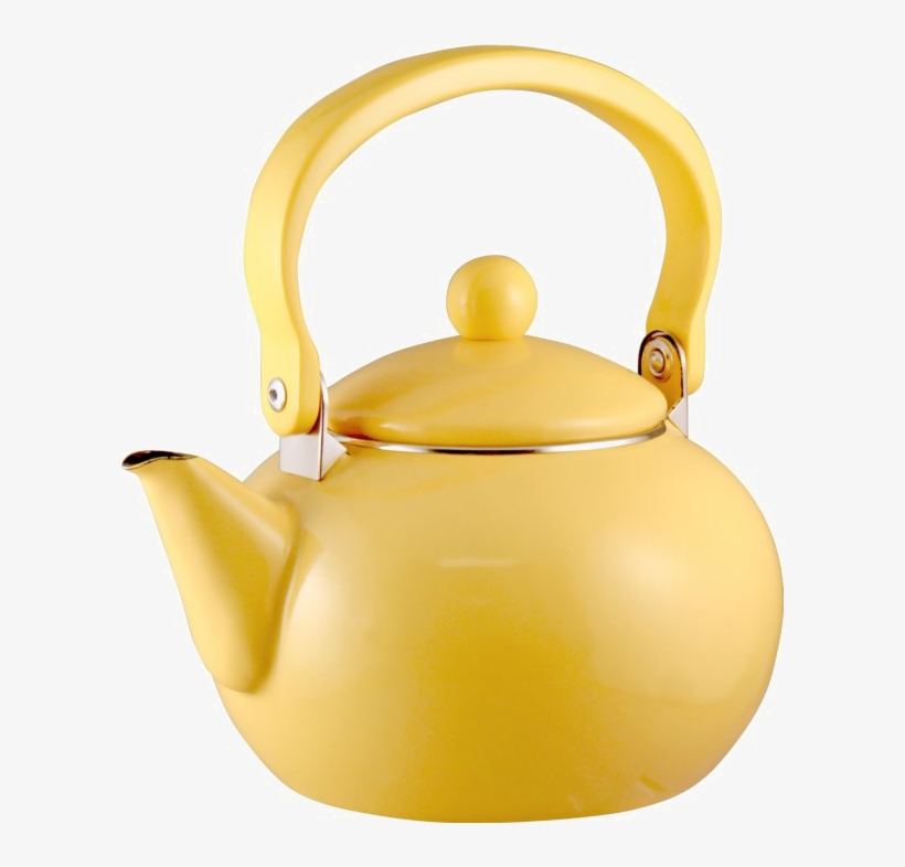 Kettle Png Image Transparent - Yellow Stove Top Kettle, transparent png download
