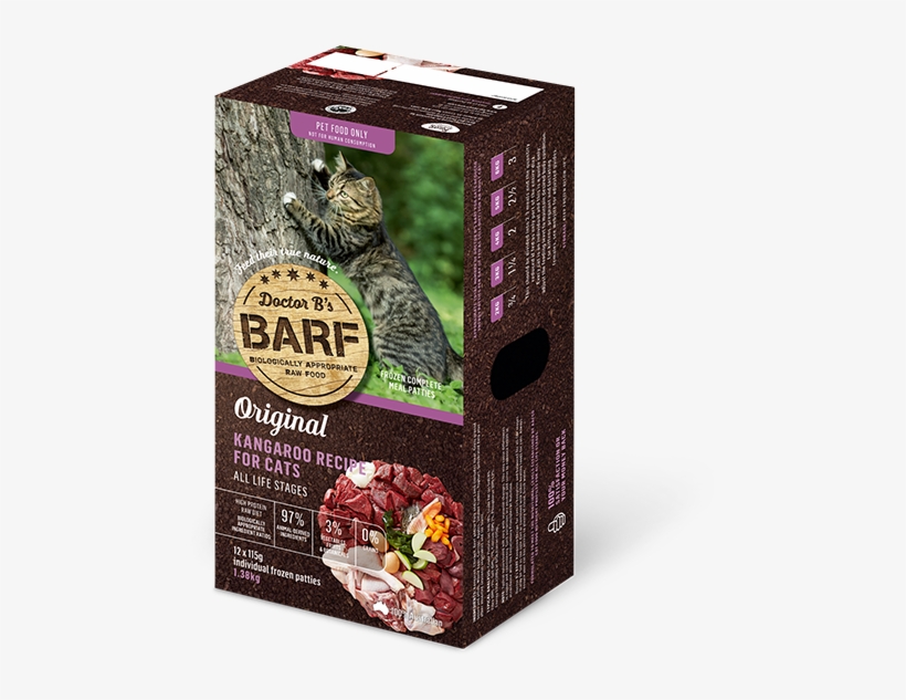 Kangaroo Recipe 12 Pack - Dr Barf Cat Food, transparent png download