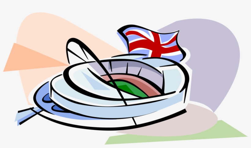 Vector Illustration Of Wembley Football Stadium, Wembley,, transparent png download