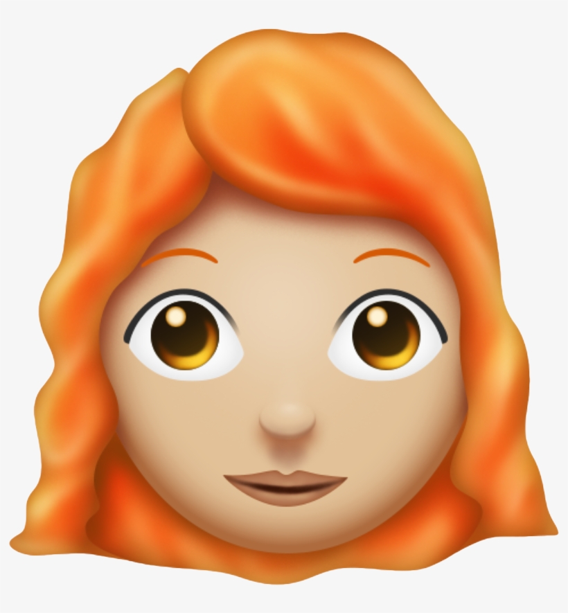 Redhead Emoji New Ginger Emojis PNG Image Transparent PNG Free Download on SeekPNG