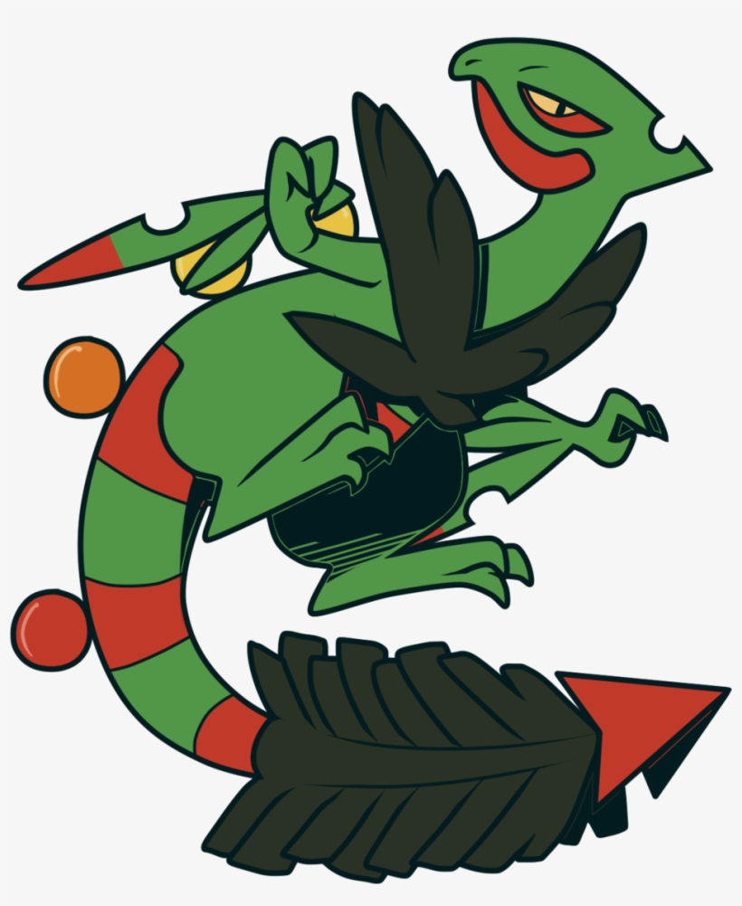1402967695468 - Mega Sceptile Dream World Art, transparent png download