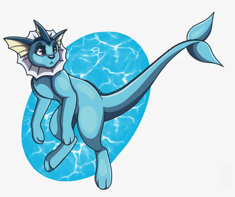 Vaporeon - Anthro Vaporeon, transparent png download