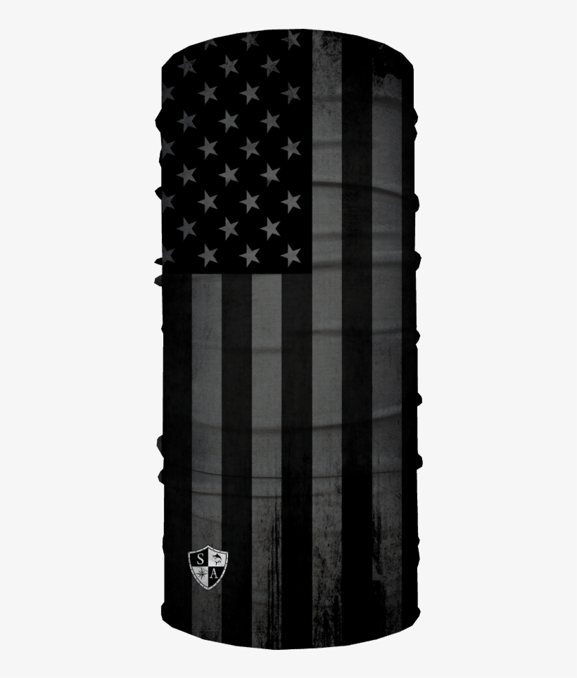 Blackout American Flag, transparent png download