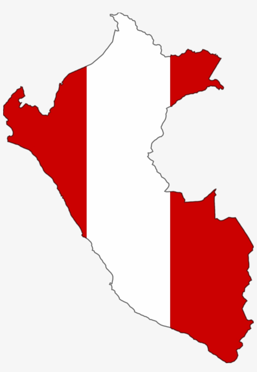 Peru Map And Flag Free Download And Printable - Simbolos Patrios Peru Png, transparent png download
