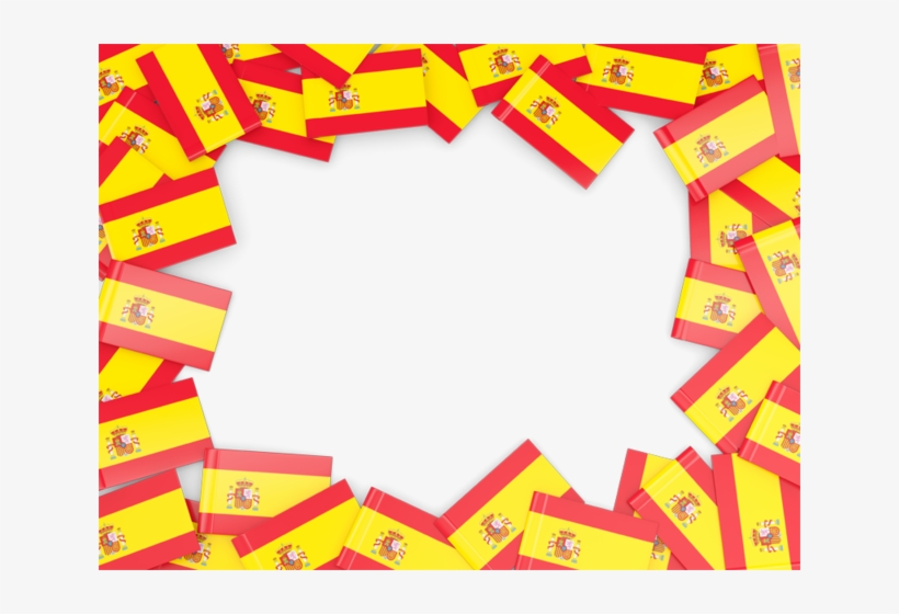 Spain Flag Frame Png, transparent png download