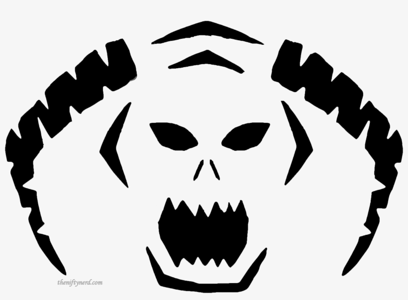 The Nifty Nerd Png Freeuse Stock - Lotr Pumpkin Designs, transparent png download