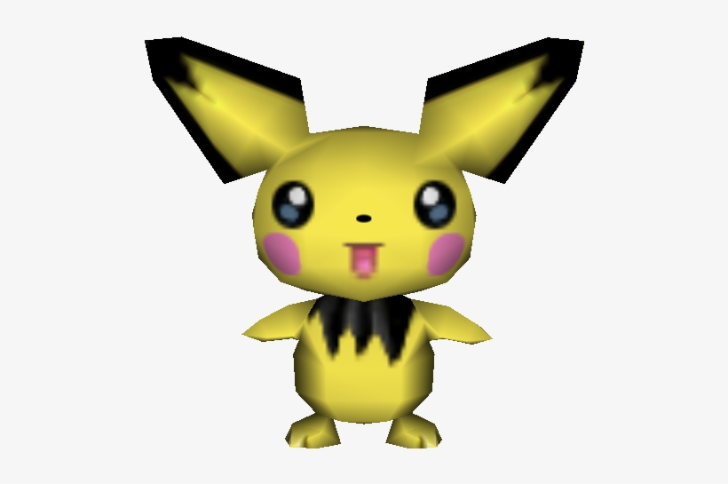 Download Zip Archive - Pokemon Stadium Pichu, transparent png download