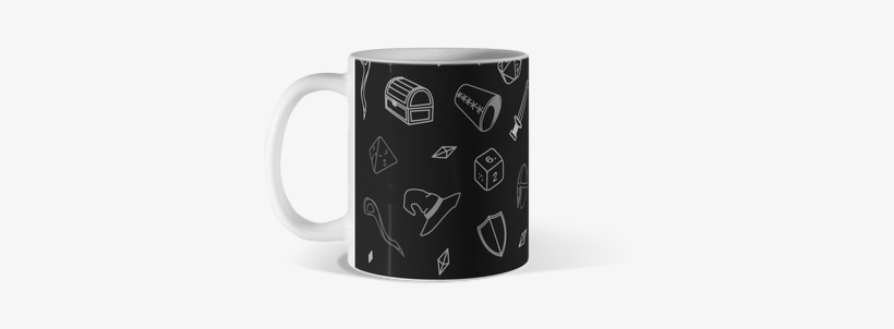 Featured Coffee Mugs Nerd Featured Coffee Mugs T Shirts, - Wolf 11oz Dark Green Mug Design, transparent png download