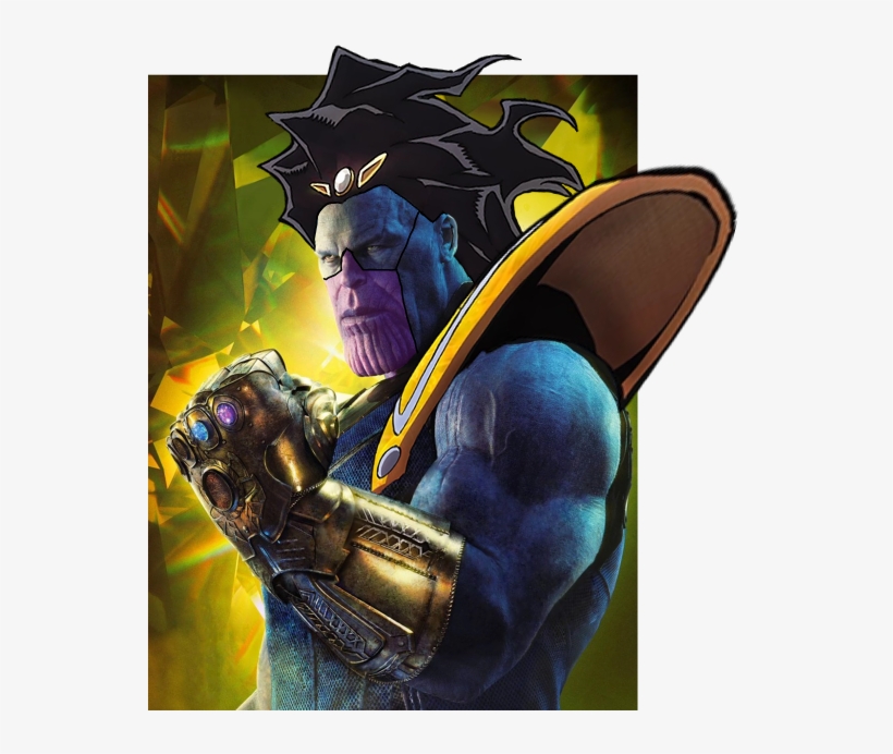 “ @lynxgender Showed Me Star Platinum From Jjba And - Thanos Avenger Infinity War, transparent png download